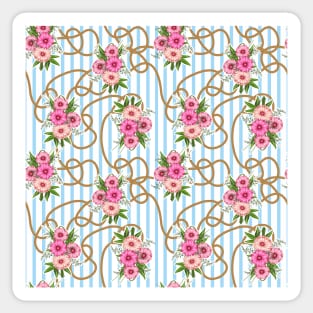 Cute colorful flowers Sticker